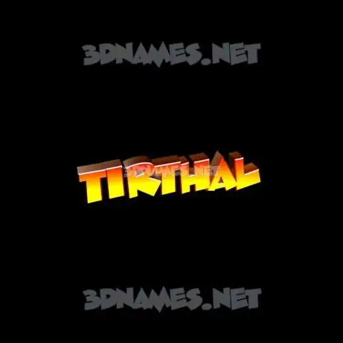 tirthal in Black Background style - 3D name wallpaper tirthal in Black Background style - 3D name wallpaper