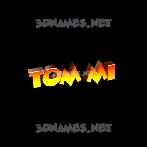 tom mi in Black Background style - 3D name wallpaper tom mi in Black Background style - 3D name wallpaper