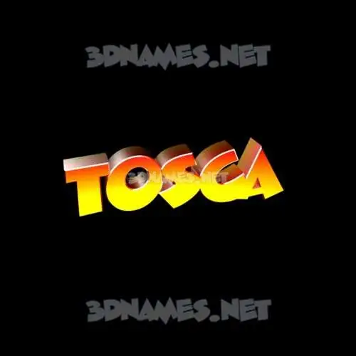 tosca in Black Background style - 3D name wallpaper tosca in Black Background style - 3D name wallpaper