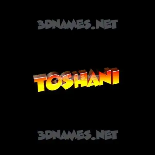 toshani in Black Background style - 3D name wallpaper toshani in Black Background style - 3D name wallpaper