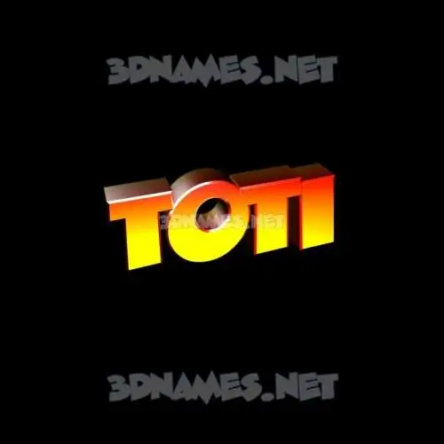 toti in Black Background style - 3D name wallpaper toti in Black Background style - 3D name wallpaper