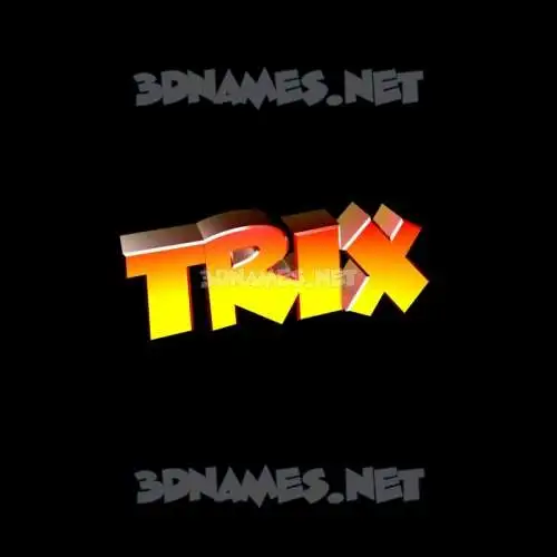 trix in Black Background style - 3D name wallpaper trix in Black Background style - 3D name wallpaper
