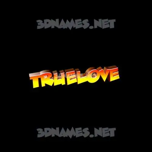 truelove in Black Background style - 3D name wallpaper truelove in Black Background style - 3D name wallpaper
