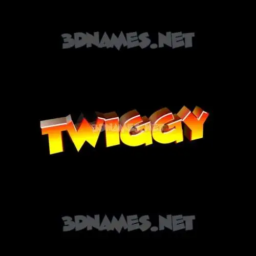 twiggy in Black Background style - 3D name wallpaper twiggy in Black Background style - 3D name wallpaper