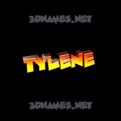 tylene in Black Background style - 3D name wallpaper tylene in Black Background style - 3D name wallpaper