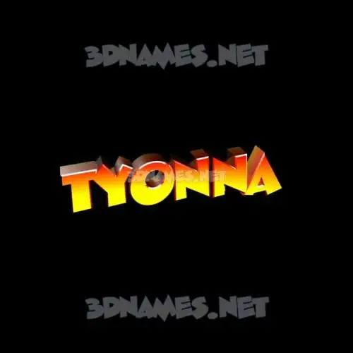 tyonna in Black Background style - 3D name wallpaper tyonna in Black Background style - 3D name wallpaper