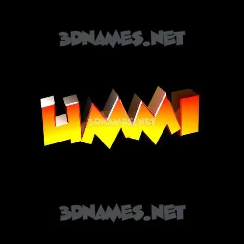 ummi in Black Background style - 3D name wallpaper ummi in Black Background style - 3D name wallpaper
