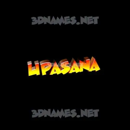 upasana in Black Background style - 3D name wallpaper