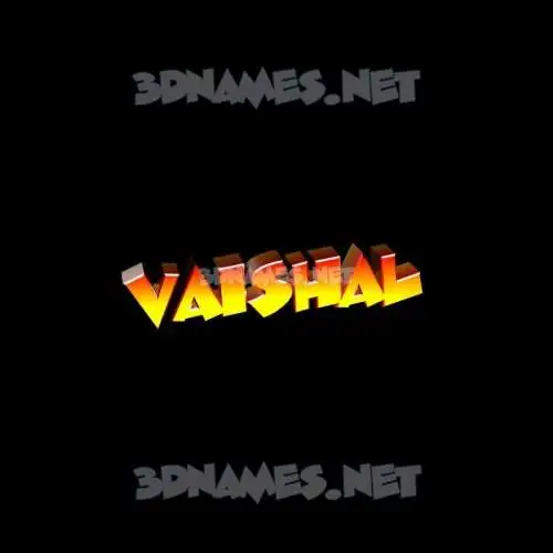 vaishal in Black Background style - 3D name wallpaper vaishal in Black Background style - 3D name wallpaper
