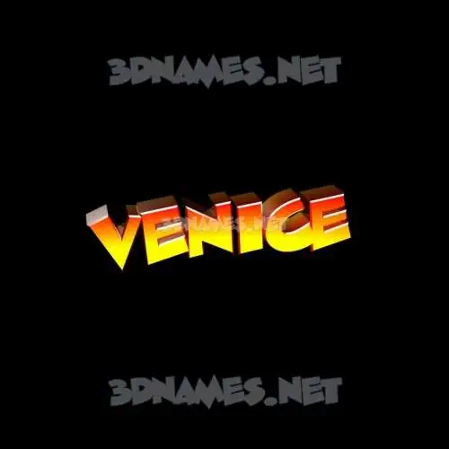 venice in Black Background style - 3D name wallpaper venice in Black Background style - 3D name wallpaper