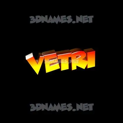 vetri in Black Background style - 3D name wallpaper vetri in Black Background style - 3D name wallpaper