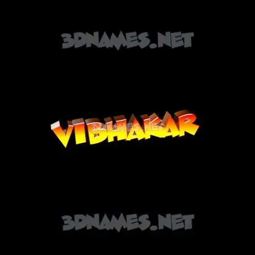 vibhakar in Black Background style - 3D name wallpaper vibhakar in Black Background style - 3D name wallpaper