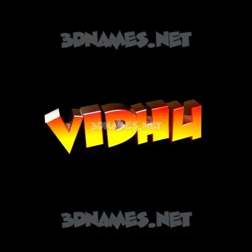 vidhu in Black Background style - 3D name wallpaper vidhu in Black Background style - 3D name wallpaper