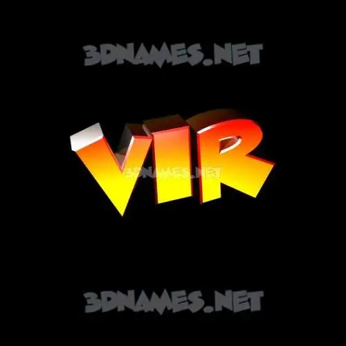 vir in Black Background style - 3D name wallpaper vir in Black Background style - 3D name wallpaper