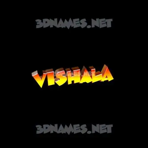 vishala in Black Background style - 3D name wallpaper vishala in Black Background style - 3D name wallpaper