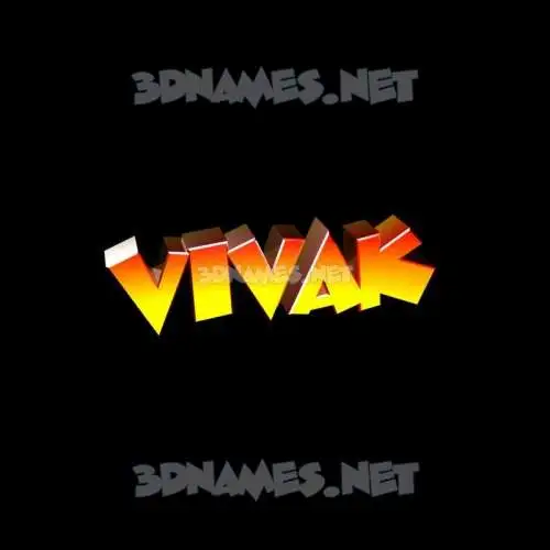 vivak in Black Background style - 3D name wallpaper vivak in Black Background style - 3D name wallpaper