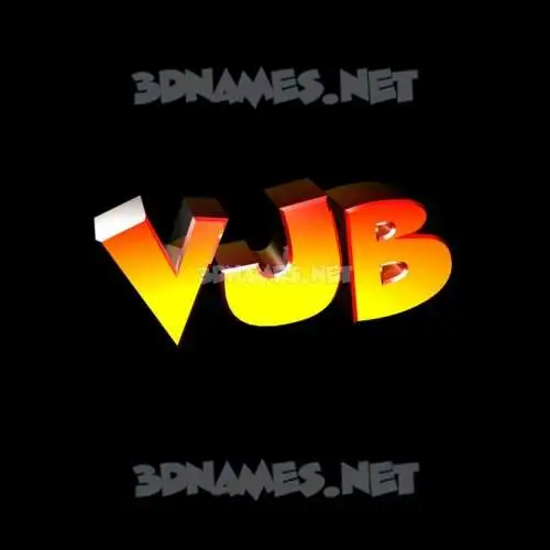 vjb in Black Background style - 3D name wallpaper vjb in Black Background style - 3D name wallpaper