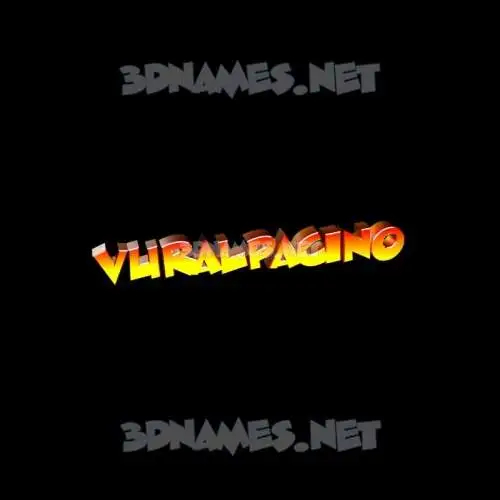 vuralpacino in Black Background style - 3D name wallpaper