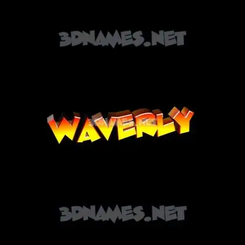 waverly in Black Background style - 3D name wallpaper waverly in Black Background style - 3D name wallpaper
