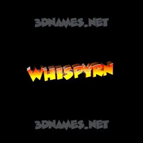 whispyrn in Black Background style - 3D name wallpaper whispyrn in Black Background style - 3D name wallpaper