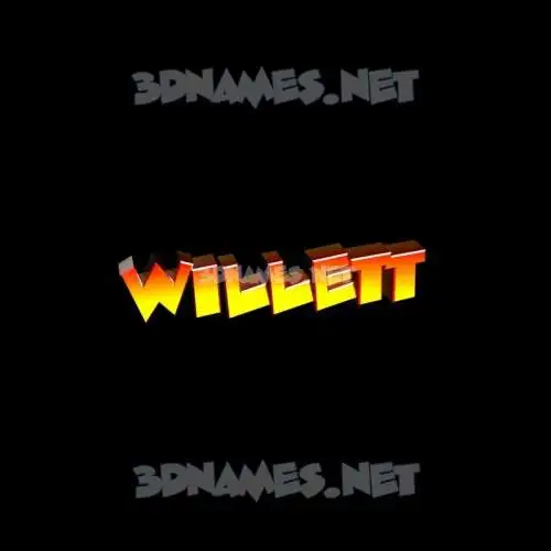 willett in Black Background style - 3D name wallpaper willett in Black Background style - 3D name wallpaper