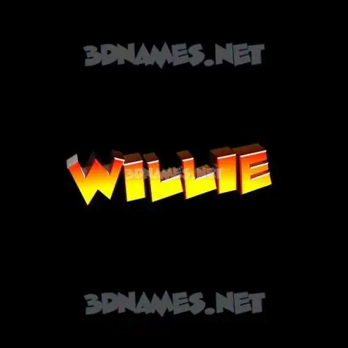 willie in Black Background style - 3D name wallpaper willie in Black Background style - 3D name wallpaper
