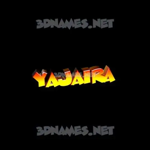 yajaira in Black Background style - 3D name wallpaper yajaira in Black Background style - 3D name wallpaper