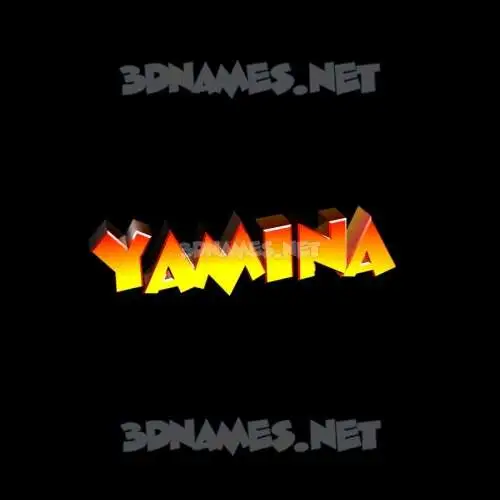yamina in Black Background style - 3D name wallpaper yamina in Black Background style - 3D name wallpaper