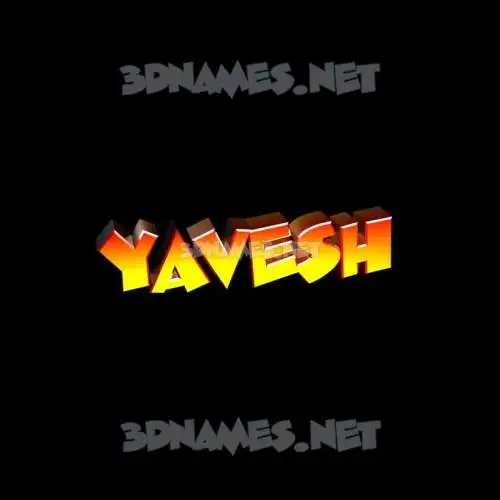 yavesh in Black Background style - 3D name wallpaper yavesh in Black Background style - 3D name wallpaper