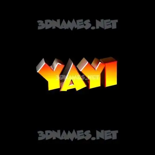 yayi in Black Background style - 3D name wallpaper yayi in Black Background style - 3D name wallpaper