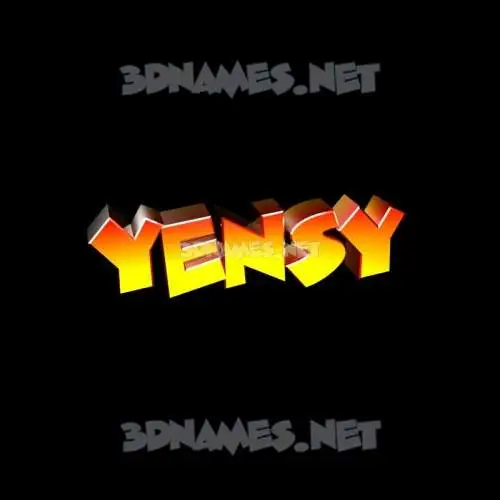 yensy in Black Background style - 3D name wallpaper yensy in Black Background style - 3D name wallpaper