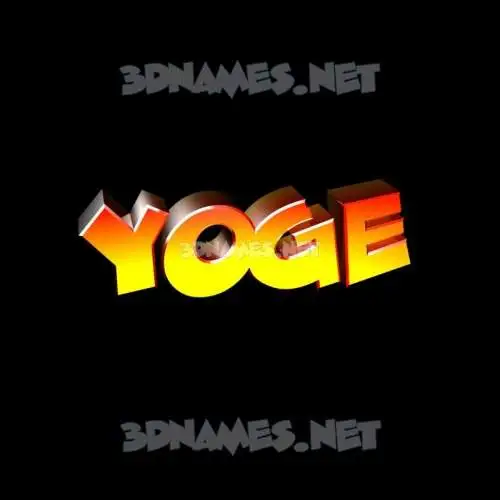 yoge in Black Background style - 3D name wallpaper yoge in Black Background style - 3D name wallpaper