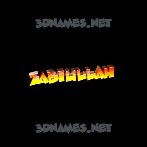 zabiullah in Black Background style - 3D name wallpaper zabiullah in Black Background style - 3D name wallpaper