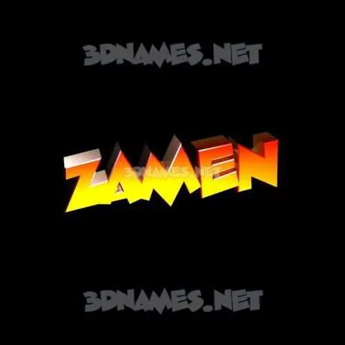 zamen in Black Background style - 3D name wallpaper zamen in Black Background style - 3D name wallpaper