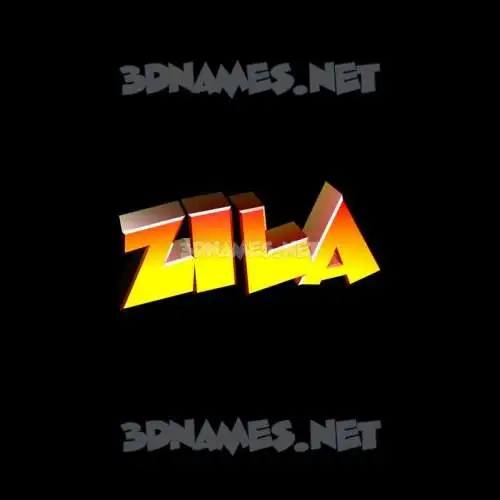 zila in Black Background style - 3D name wallpaper zila in Black Background style - 3D name wallpaper