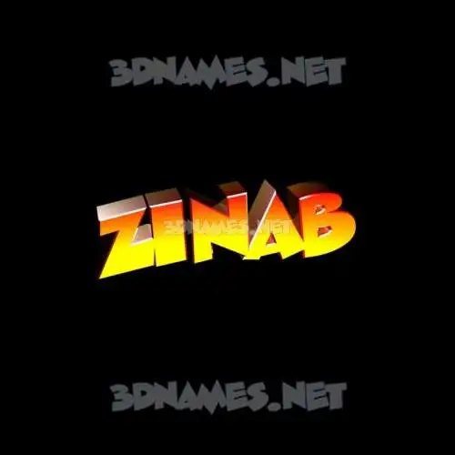 zinab in Black Background style - 3D name wallpaper zinab in Black Background style - 3D name wallpaper