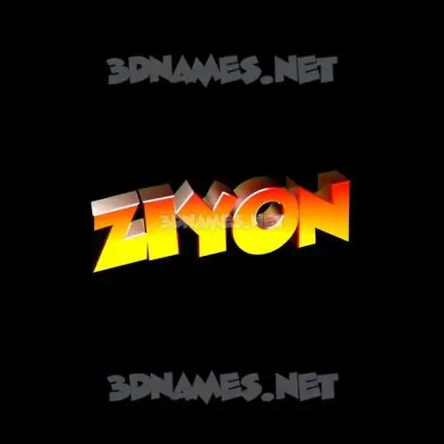 ziyon in Black Background style - 3D name wallpaper ziyon in Black Background style - 3D name wallpaper