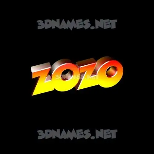 zozo in Black Background style - 3D name wallpaper zozo in Black Background style - 3D name wallpaper