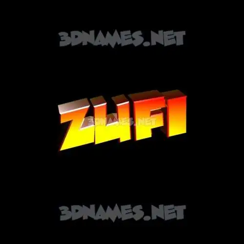 zufi in Black Background style - 3D name wallpaper zufi in Black Background style - 3D name wallpaper