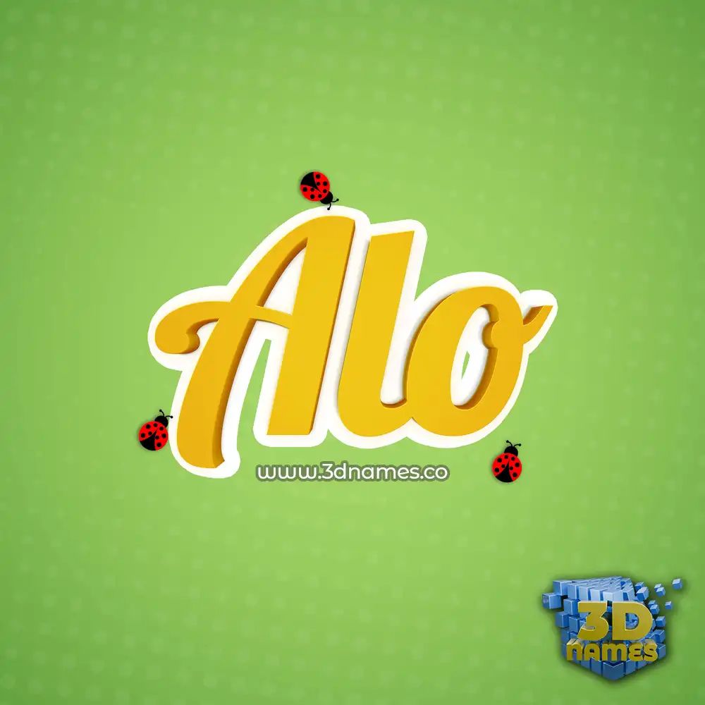 Preview Ladybugs name for "alo"