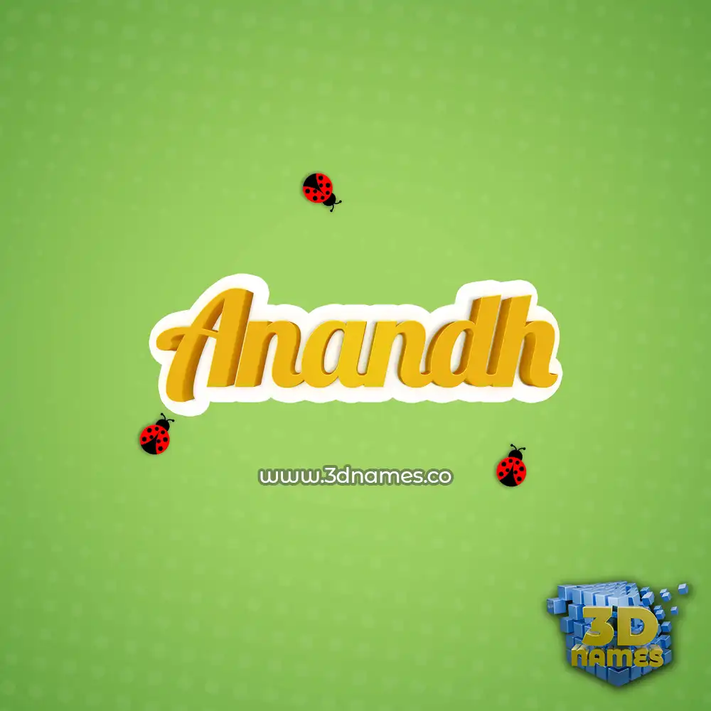anandh in Ladybugs style - 3D name wallpaper anandh in Ladybugs style - 3D name wallpaper