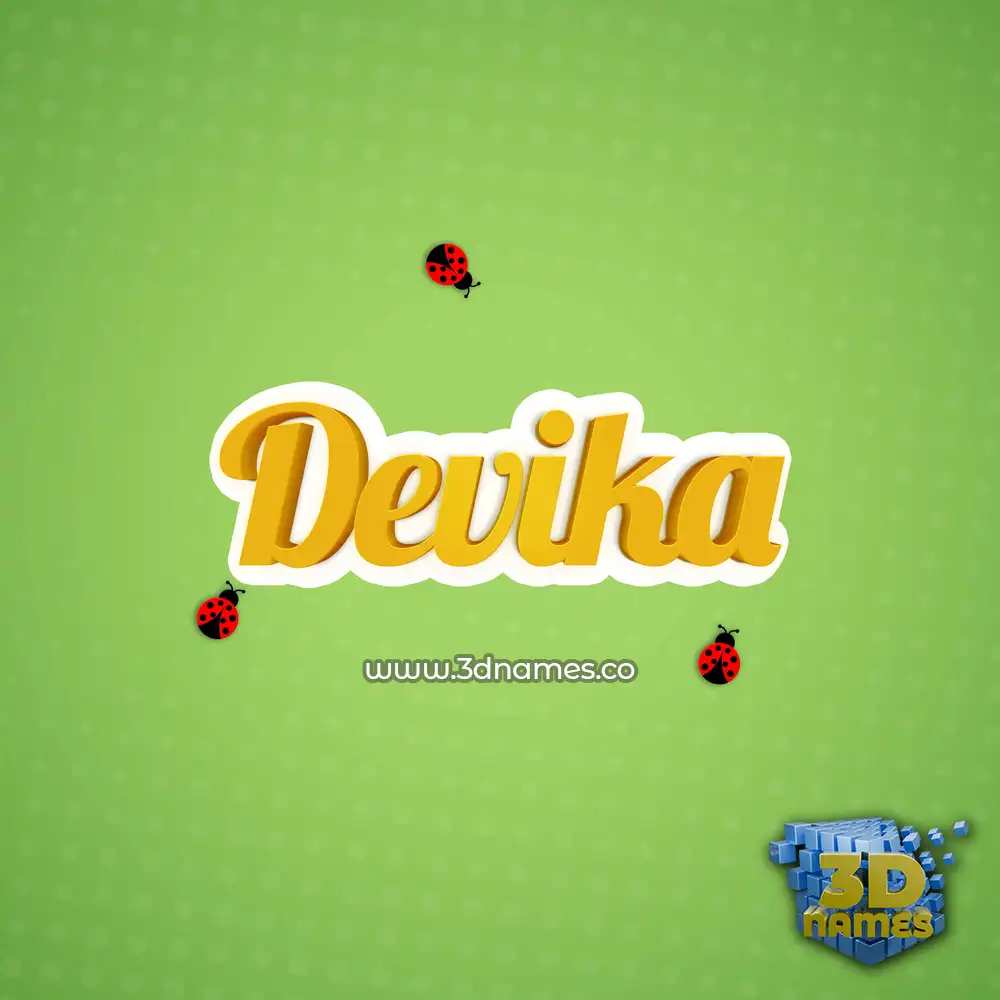 devika in Ladybugs style - 3D name wallpaper devika in Ladybugs style - 3D name wallpaper
