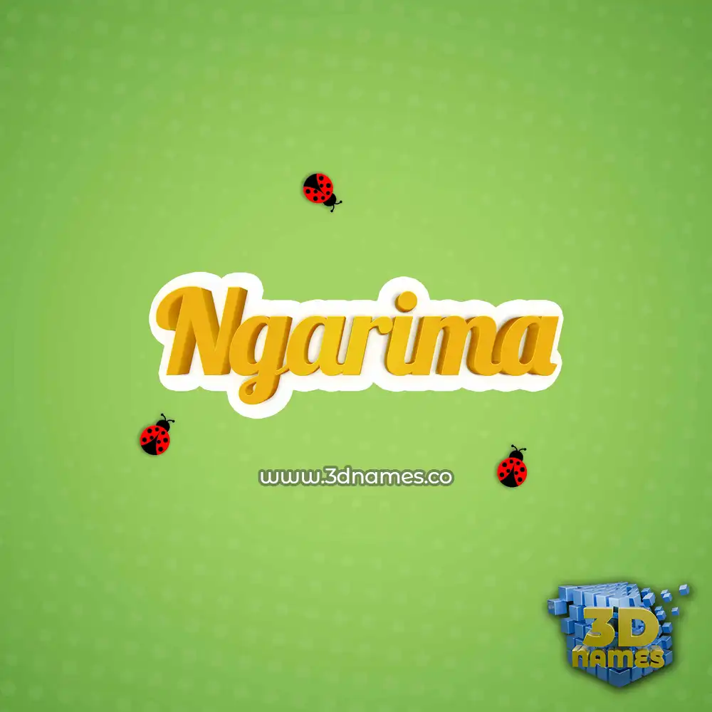 ngarima in Ladybugs style - 3D name wallpaper ngarima in Ladybugs style - 3D name wallpaper