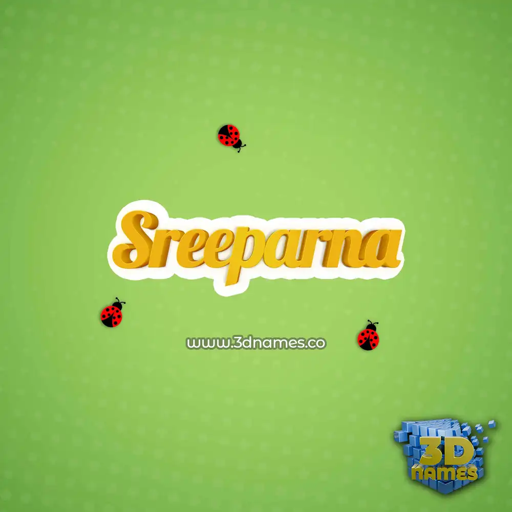 sreeparna in Ladybugs style - 3D name wallpaper sreeparna in Ladybugs style - 3D name wallpaper