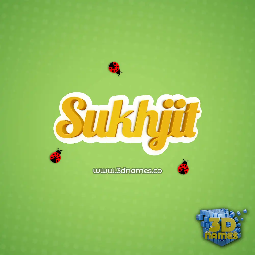 sukhjit in Ladybugs style - 3D name wallpaper sukhjit in Ladybugs style - 3D name wallpaper
