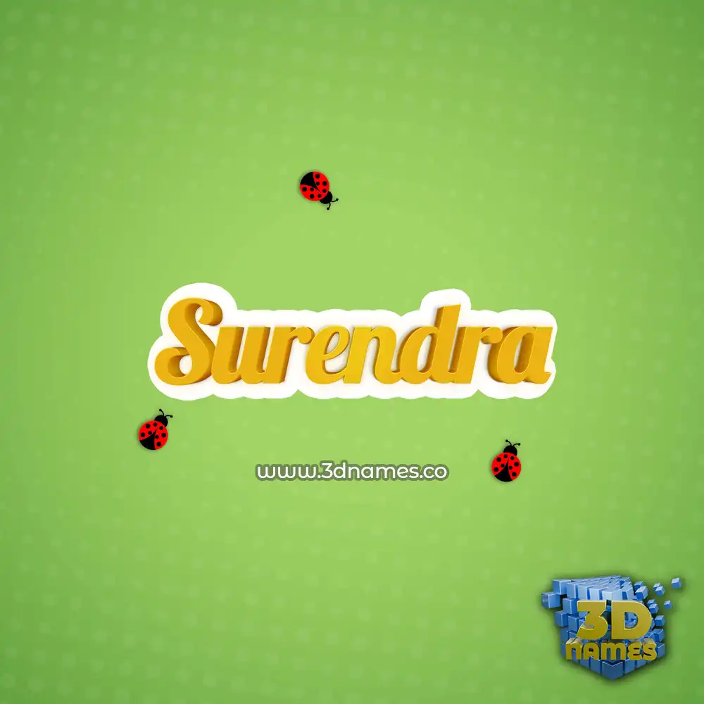 surendra in Ladybugs style - 3D name wallpaper surendra in Ladybugs style - 3D name wallpaper