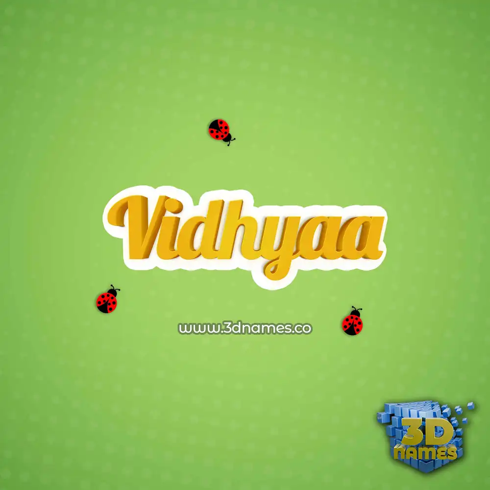 vidhyaa in Ladybugs style - 3D name wallpaper vidhyaa in Ladybugs style - 3D name wallpaper