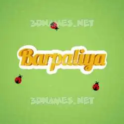 barpaliya in Ladybugs style - 3D name wallpaper