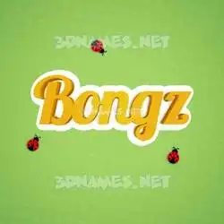 bongz in Ladybugs style - 3D name wallpaper