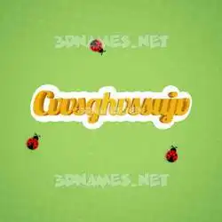 cvvsghvssujv in Ladybugs style - 3D name wallpaper